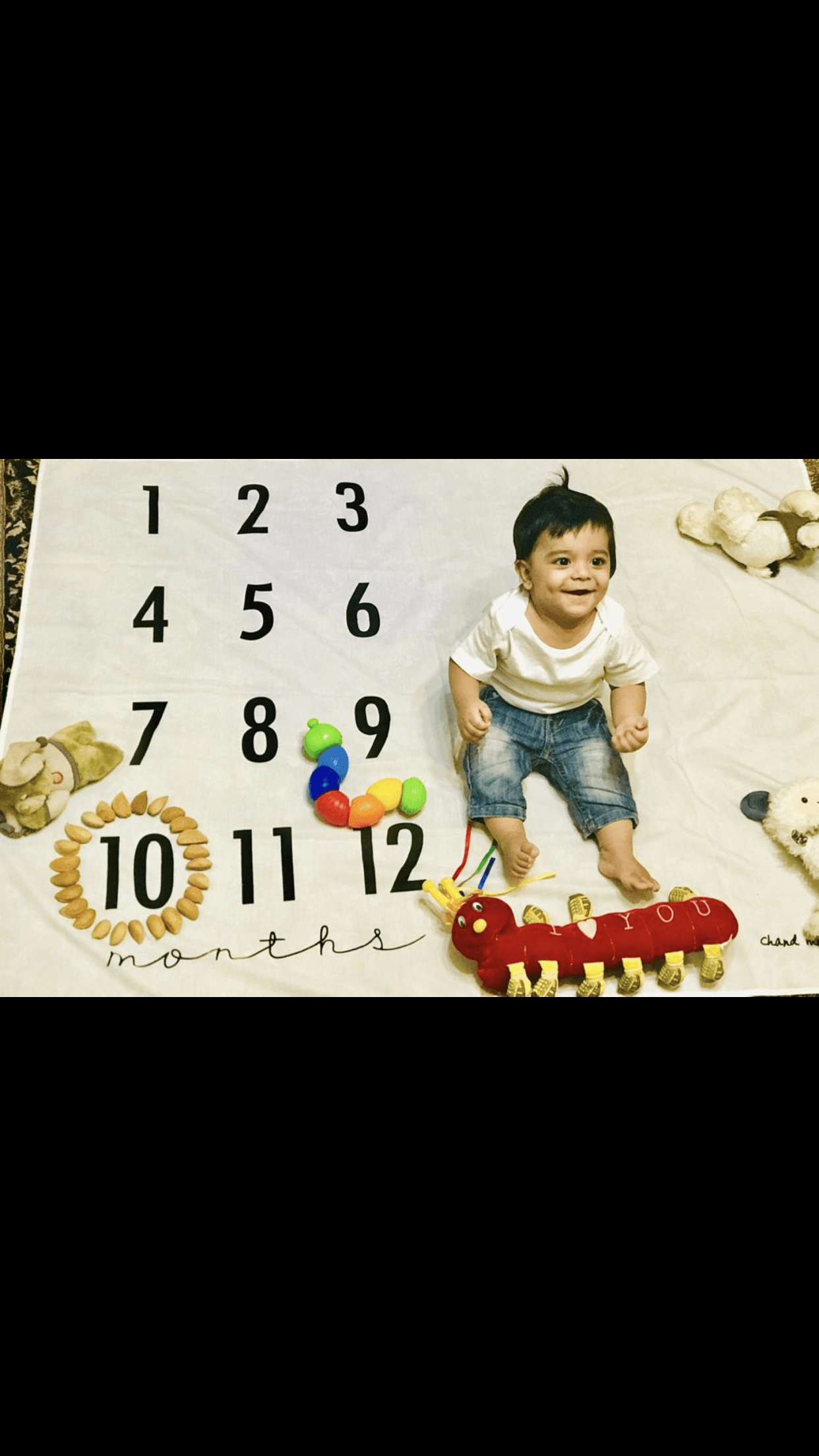 دوازده ماهگی نوزاد کایان بخشی