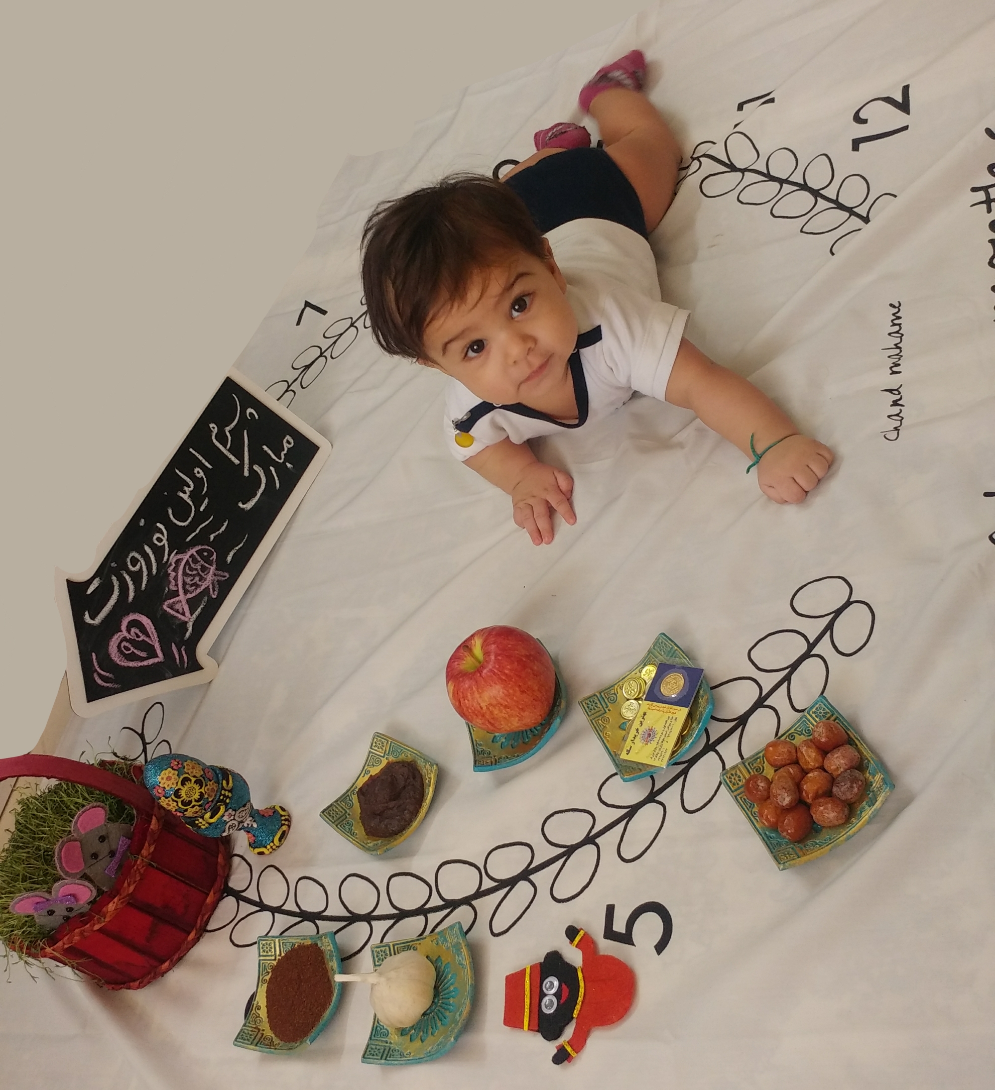 اولین نشستن نوزاد محمد حسین شهرابی فراهانی