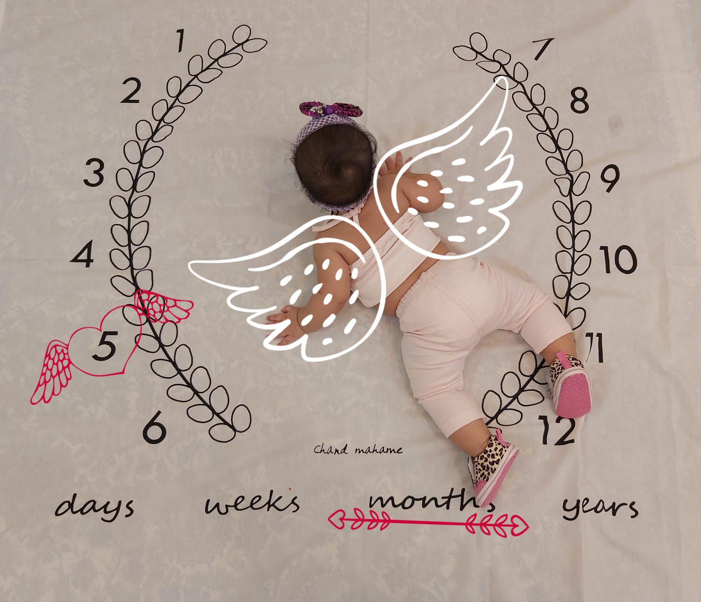 پنج ماهگی نوزاد جانان سلامت