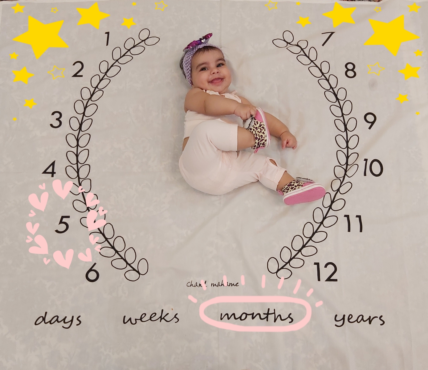 پنج ماهگی نوزاد جانان سلامت