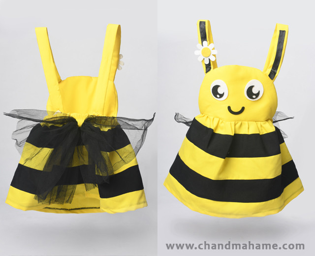 لباس زنبوری دخترانه